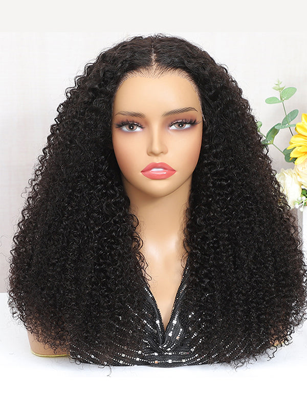 EINbeauty Kinky Curly 9x6 Glueless Lace Human Hair Wigs Pre-Everything