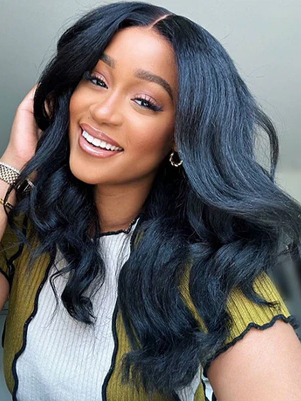 EINbeauty Kinky Wave Sylvia-Freetress Glueless Lace Wigs Pre-Everything Wig Multiple Styles