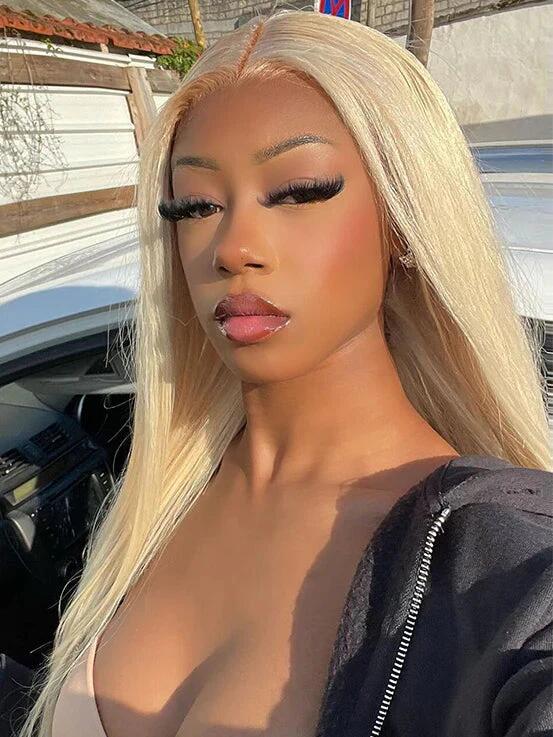 EINbeauty 9x6 Blonde Ready To Go Wig Straight Parting Max HD Lace Hair Wig