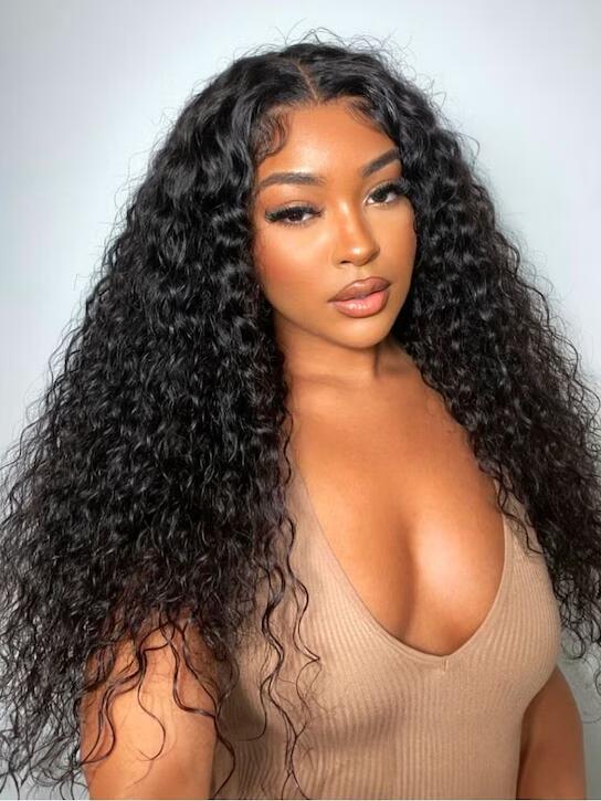 EINbeauty 9x6 Pre Everything Water Wave Lace Front Wig Precut Pre-Plucked Baby Hair Pre Bleached Knots
