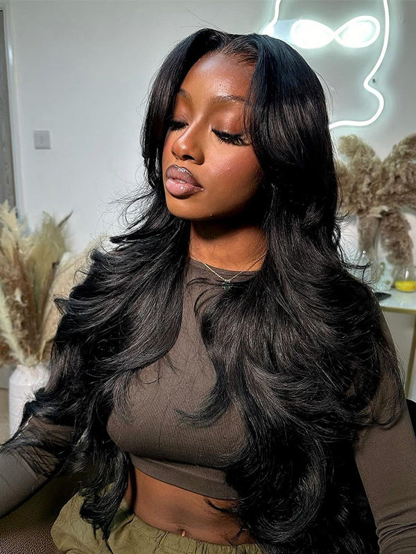 30inch = $199 USD | Quick Wear 9x6 Straight Easy Wig Bleached Knots Pre Cut Lace Natural Looking