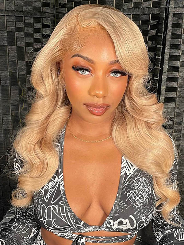 EINbeauty Hair Body Wave Honey Blonde Lace Front Wigs For Black Woman